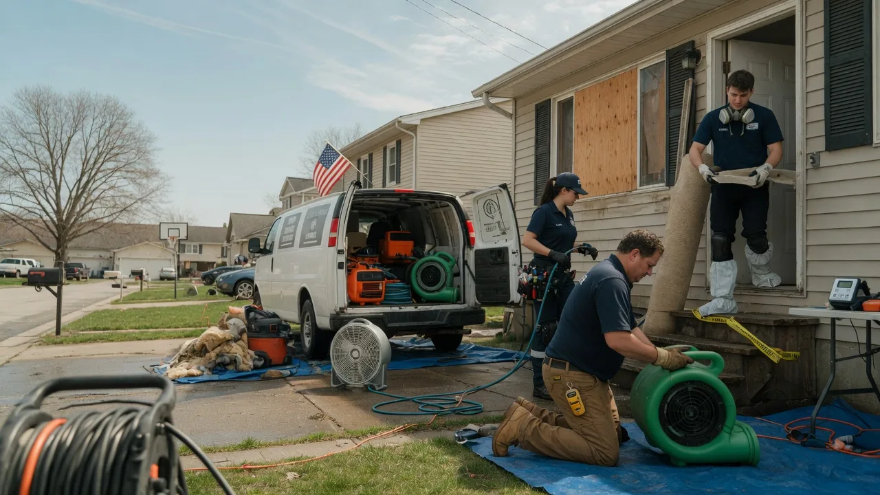Water Damage Restoration in Rydal, GA near me